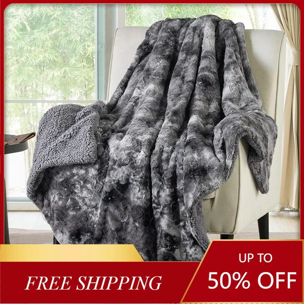 ComfyCocoon™ Sherpa Serenity Twin Blanket