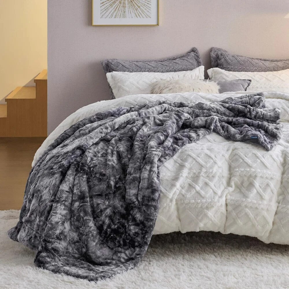 ComfyCocoon™ Sherpa Serenity Twin Blanket