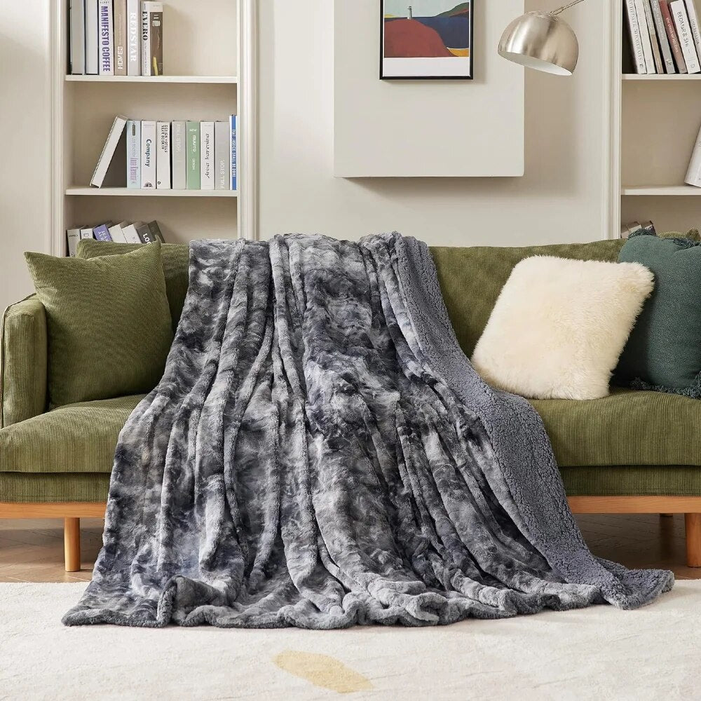 ComfyCocoon™ Sherpa Serenity Twin Blanket